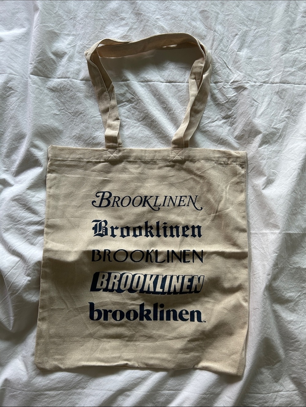 FREE WITH NEXT PURCHASE**NEW Brooklinen Canvas Tote Bag